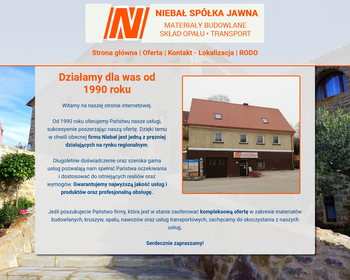 Niebał sp j  Skład opału_