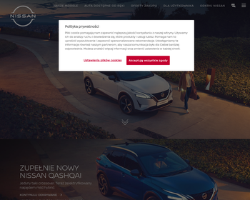 Oficjalna strona Nissan Poland Ltd_