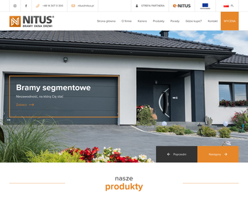 Nitus - bramy garażowe i Przemysłowe_