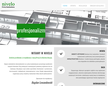 Nivelo  Firma budowlana  Lewandowski B_