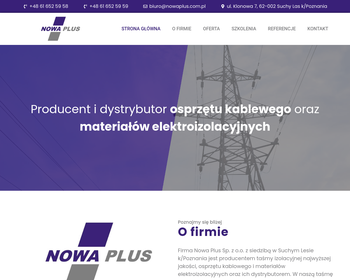 NOWA PLUS Sp  z o o_