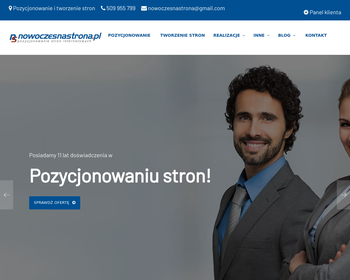 Nowoczesnastrona pl - Pozycjonowanie stron www_