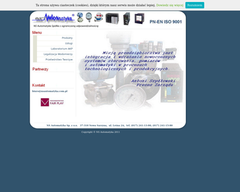 Przedsiębiorstwo Produkcyjno-Handlowo-Usługowe NS Automatyka Sp  z_