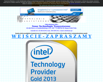 Nowe Technologie Tranzystorowe NTT_