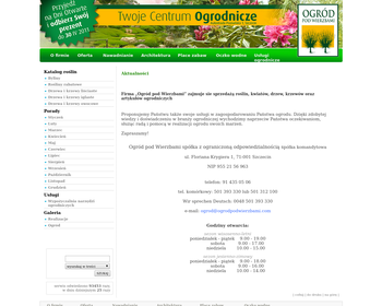 Ogród pod Wierzbami Centrum Ogrodnicze Szczecin_