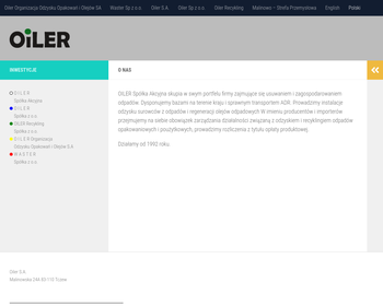 OILER Organizacja Odzysku S A_