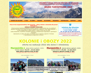 Kolonie_ zimowiska - Biuro Turystyczne - ORGANIZACJA KOLONII I ZIMOWISK
