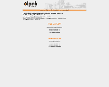 Przedsiębiorstwo Produkcyjno-Handlowe OLPAK Sp  z o o_