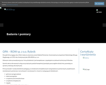 Ośrodek Pomiarów i Automatyki Rybnickiego Okręgu Węglowego Sp  z_