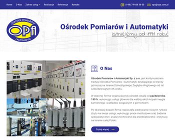 Ośrodek Pomiarów i Automatyki Sp  z o o_