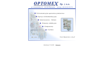 OPTOMEX Sp  z o o_