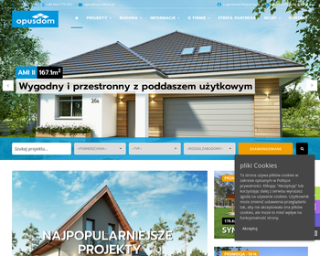 OPUS Pracownia Projektowa zespół architektów_ inżynierów i projektantów wnętrz tworzących kompletne projekty budowlane oraz aranżacje wnętrz  Projekty gotowe domów jednorodzinnych Wrocław Dolnośląskie