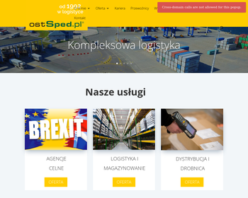Przedsiębiorstwo Spedycyjno-Transportowe OST SPED Sp  z o o_