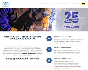 OTS Ośrodek Techniki Spawalniczej_