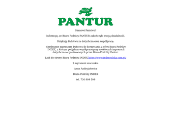 Biuro Podróży PANTUR_