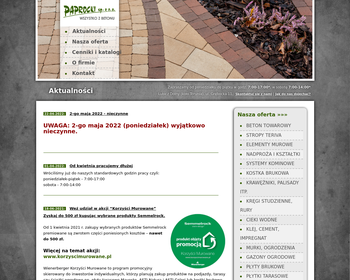 Paprocki Sp  z o o  Beton towarowy_ bloczki