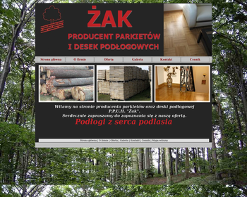 ppuh - żak-  PRODUCENT  PARKIETÓW_