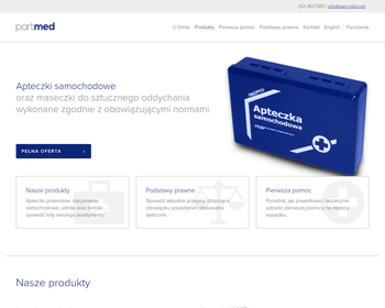 Part-Med Sp  z o o  Producent apteczek i maseczek do sztucznego oddychania_