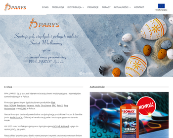Przedsiębiorstwo Produkcyjno-Handlowe PARYS Sp  z o o_