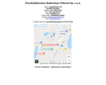 Przedsiębiorstwo Budowlano-Handlowo-Usługowe PeBeRol Chojnice Sp_