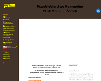 Przedsiębiorstwo Komunalne PEKOM SA_