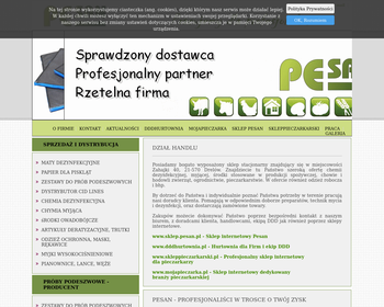 Przedsiębiorstwo Wielobranżowe PESAN mgr inż  Joanna Wójcik_