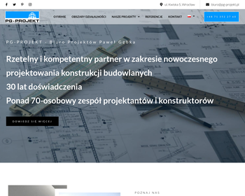 PG-Projekt  Biuro projektów budownictwa  Gębka Paweł_ mgr inż