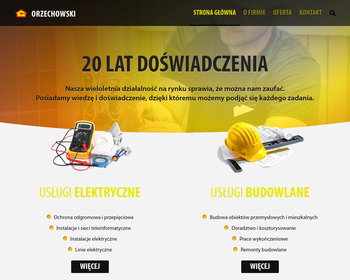 Orzechowski  PHU  Wykonywanie instalacji elektrycznych_