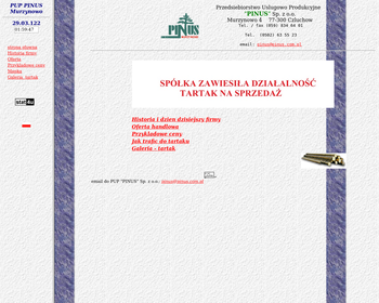 Przedsiębiorstwo Usługowo-Produkcyjne PINUS Sp  z o o_