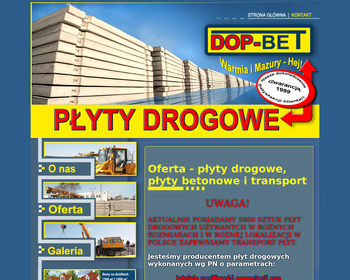 Płyty Drogowe -  Olsztyn_