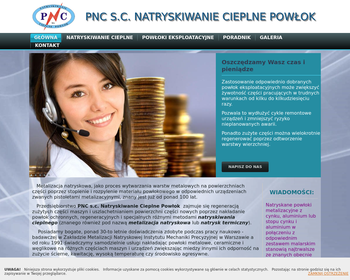 PNC S C  Natryskiwanie Cieplne Powłok_