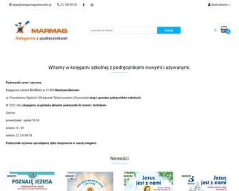 Antykwariat szkolny-księgarnia z podręcznikami MARMAG_