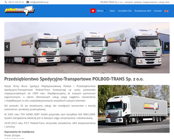 Przedsiębiorstwo Spedycyjno-Transportowe POLBOD-TRANS Sp  z o o_