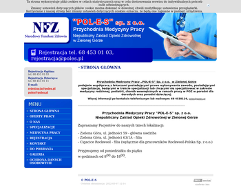 Przychodnia Medycyny Pracy Niepublicznej Zakład Opieki Zdrowotnej POL-_