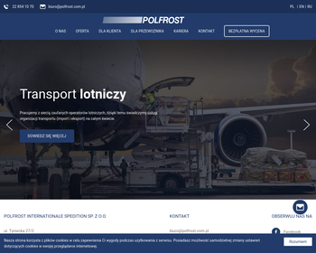 Polfrost Internationale Spedition Sp  z o o_