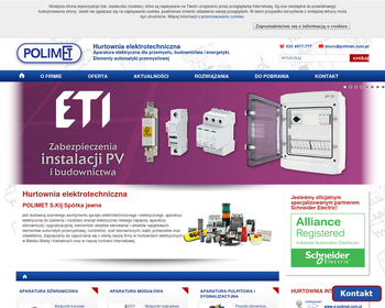 Polimet hurtownia elektrotechniczna_ aparatura elektryczna