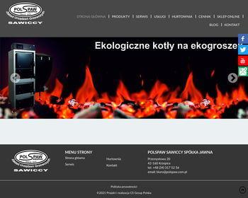 POLSPAW Kotły na paliwa stałe  Automatyczne kotły węglowe_ Całodobowe kotły wodne  Woj  śląskie
