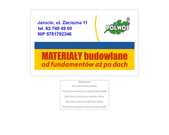 Zakład Produkcyjno-Handlowy POLWOS Tadeusz Polanowski_