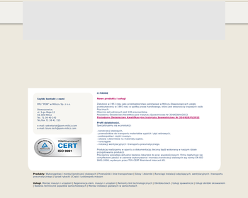 Przedsiębiorstwo Produkcyjno-Usługowe POM Sp  z o o_