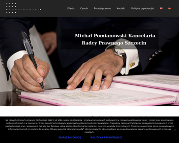Kancelaria Radcy Prawnego Michał Pomianowski_ radca prawny