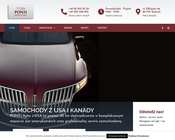 PONTI SERWIS & AUTA Z USA_