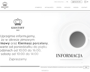 Fabryka Porcelany KRZYSZTOF SA_