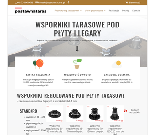 Regulowane wsporniki tarasowe – usługi księgowe.
