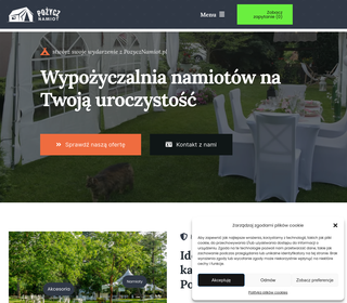 Wypożyczalnia namiotów i  wynajem namiotów i  namiot na imprezę i  namioty na eventy.