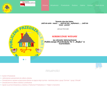 Publiczne Przedszkole Nr 1 Bajka w Garwolinie_