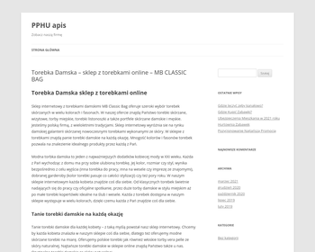 Przedsiębiorstwo Produkcyjno-Handlowo-Usługowe APIS Sp  z o o_