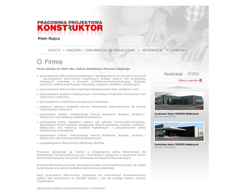 Konstruktor  Pracownia projektowa_