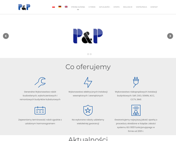 Przedsiębiorstwo Robót Elektrycznych P iamp; P Sp  z o o_