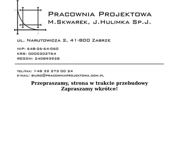 Pracownia projektowa  M  Skwarek_ J  Hulimka sp j