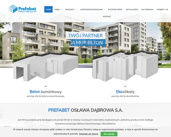 PREFABET OSŁAWA DĄBROWA SA_